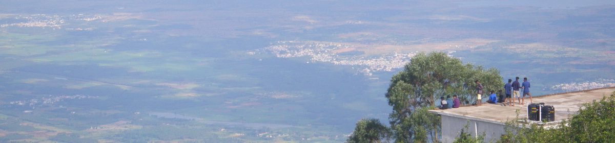 Vue depuis un belvédère